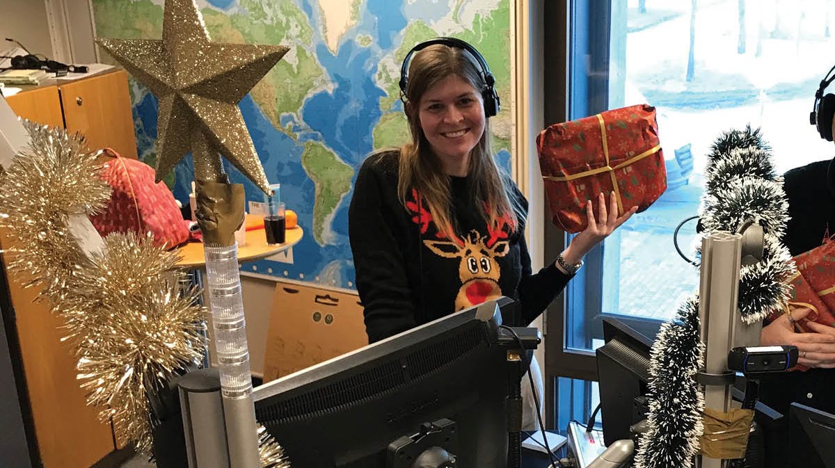 Lotte Friis er klar til "Knas & Quiz"