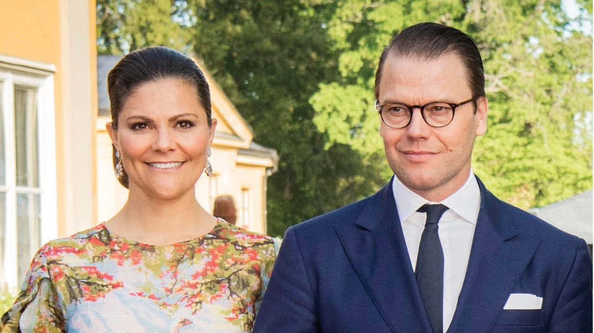 Kronprinsesse Victoria og prins Daniel. Arkivfoto. 