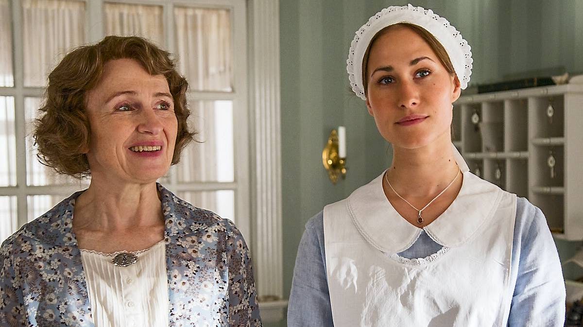 Fie og Molly i "Badehotellet".