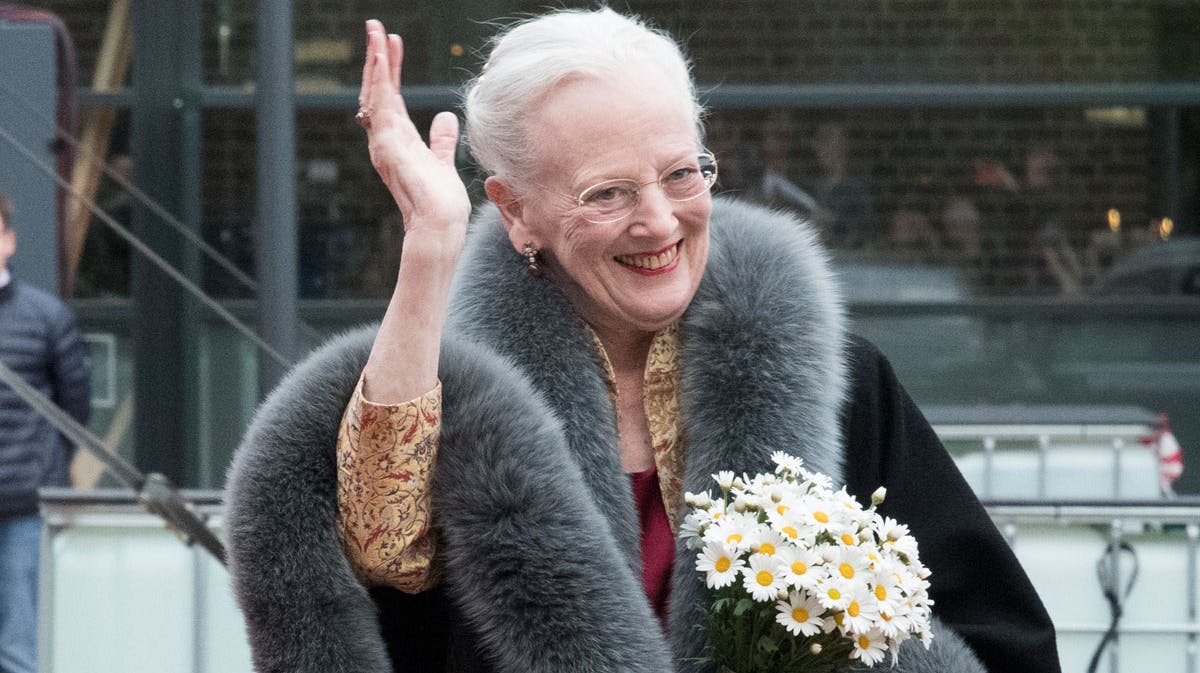 Dronning Margrethe.