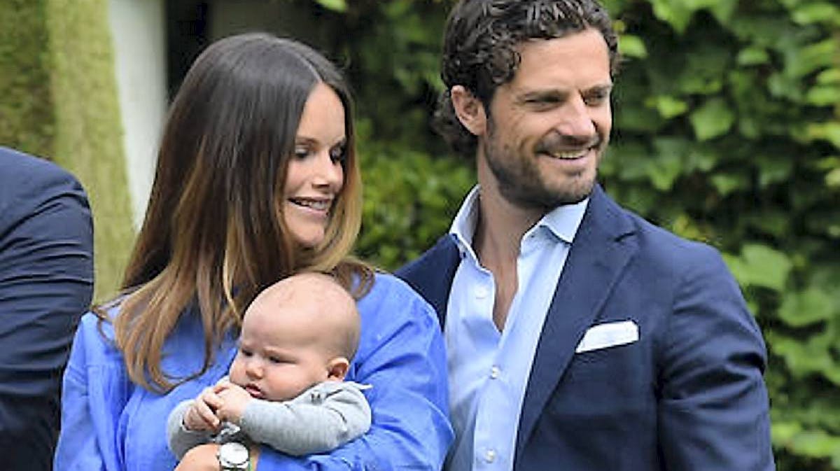 Prinsesse Sofia, prins Carl Philip, prins Alexander