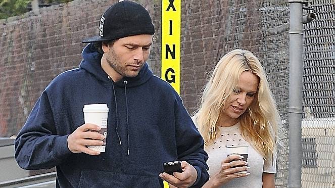 Rick Salomon og Pamela Anderson.