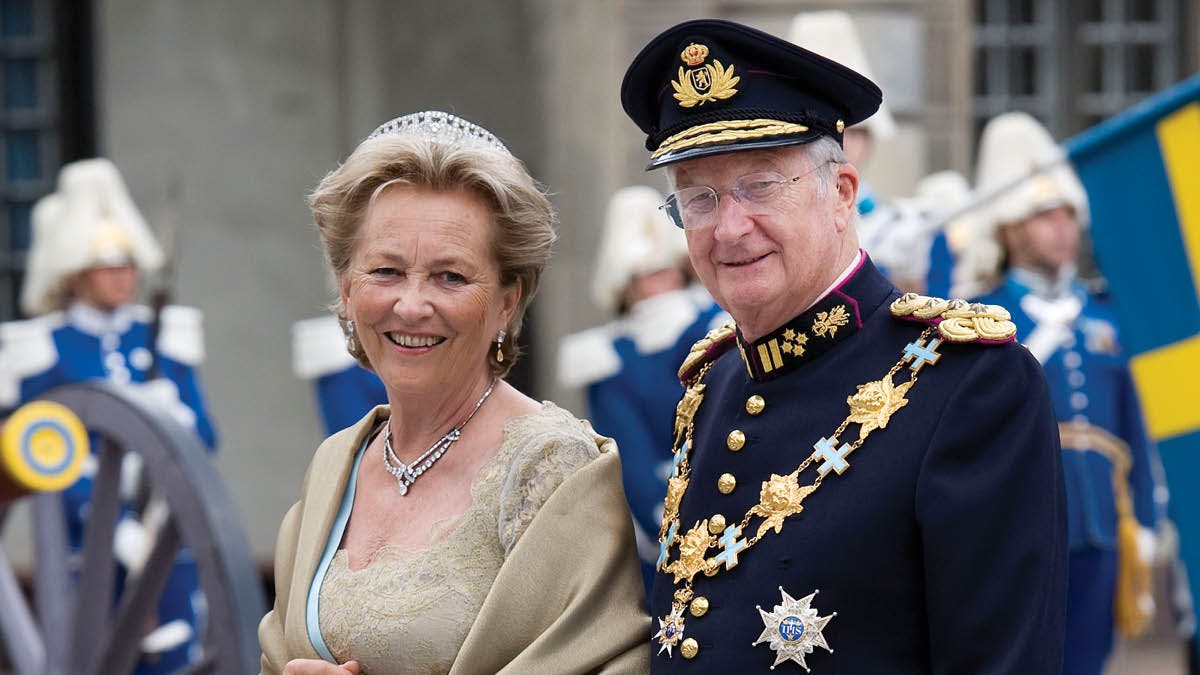 Dronning Paola og kong Albert