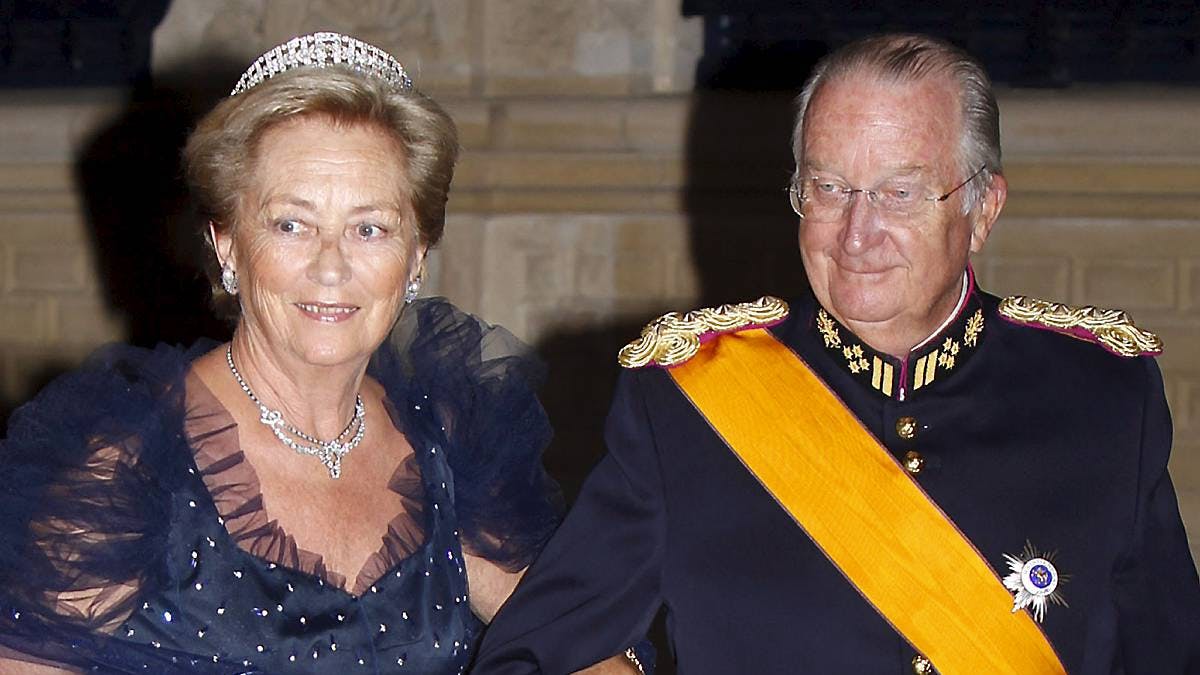 Dronning Paola og kong Albert.