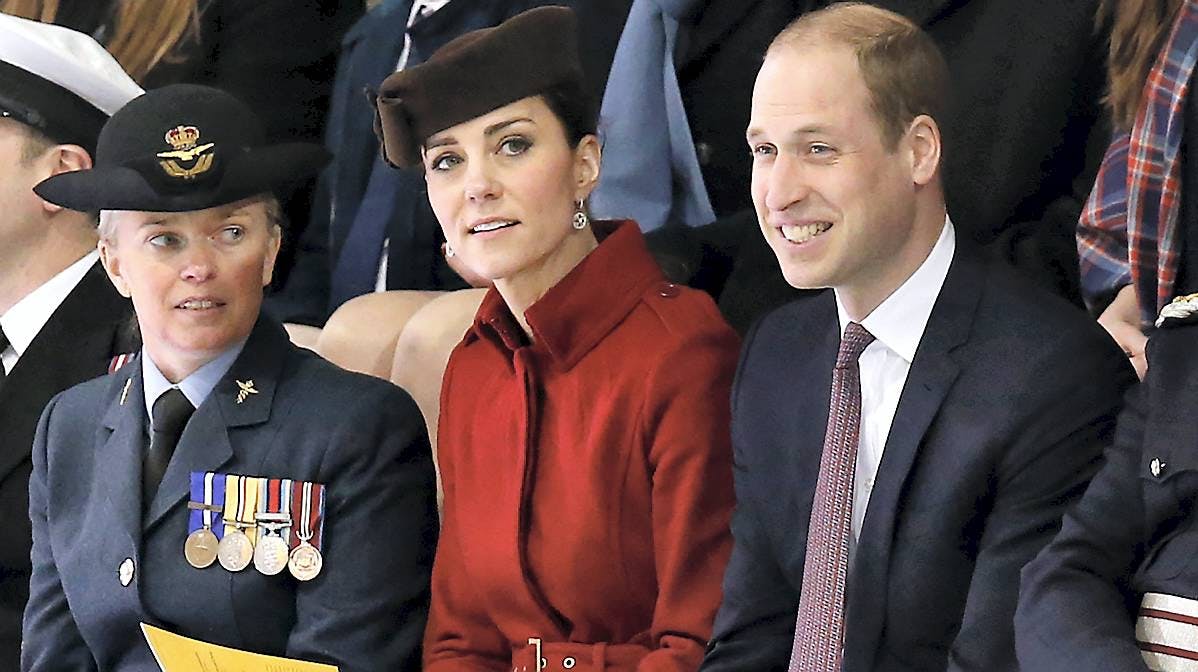 Prins William og hertuginde Catherine