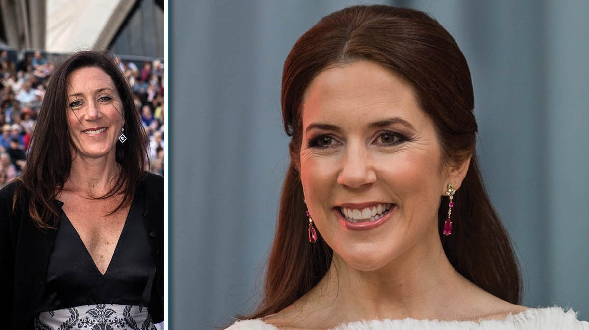 Patricia Bailey og kronprinsesse Mary.