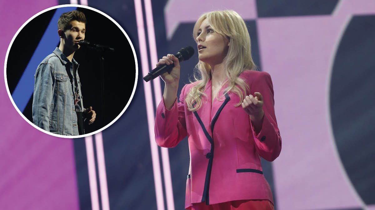 Patrick og Andrea i "X Factor 2019".