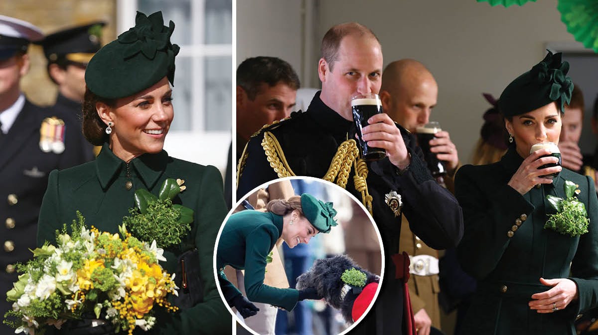 Hertuginde Catherine og prins William.