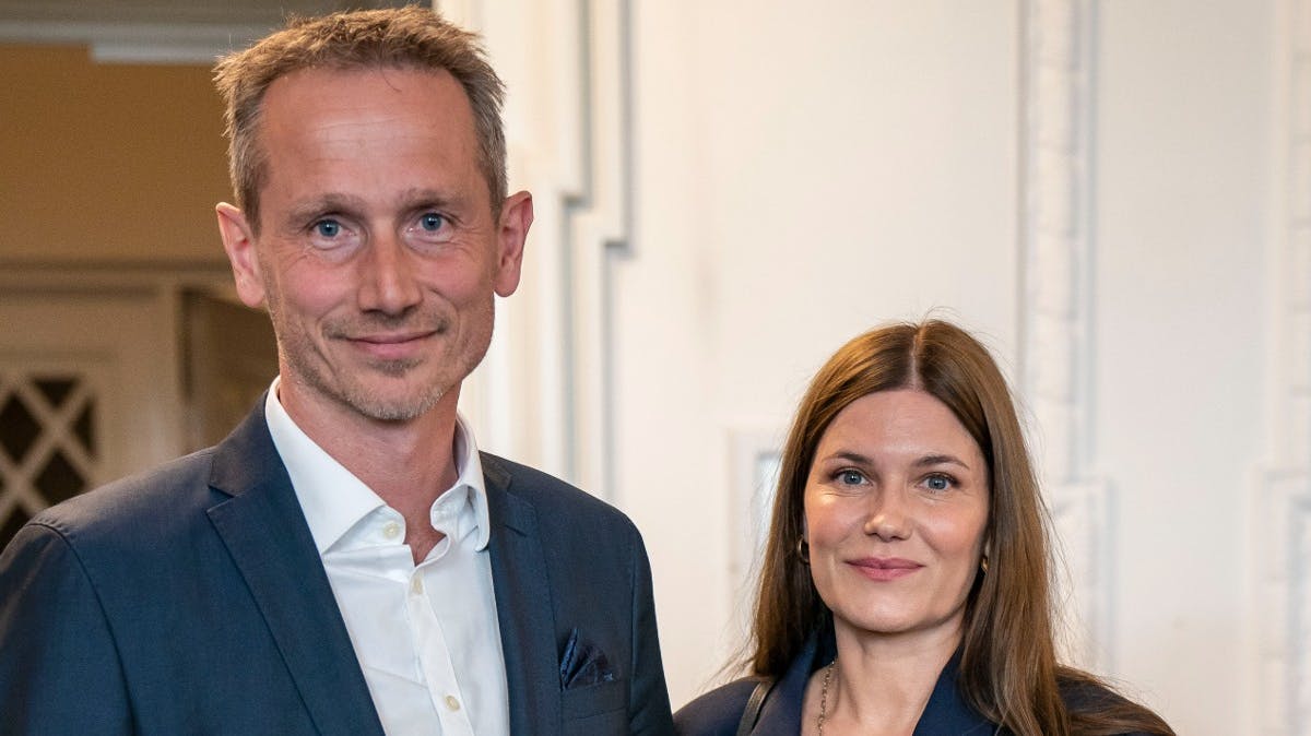 Kristian Jensen og Pernille Rosendahl