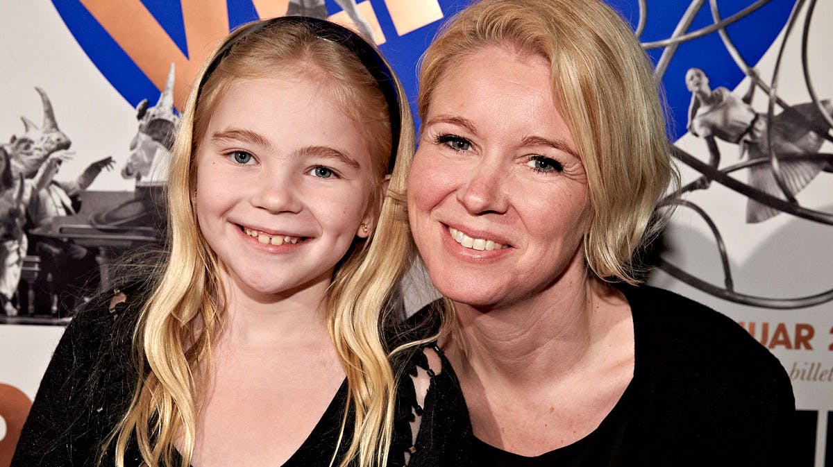 Pia Allerslev og datteren Freja