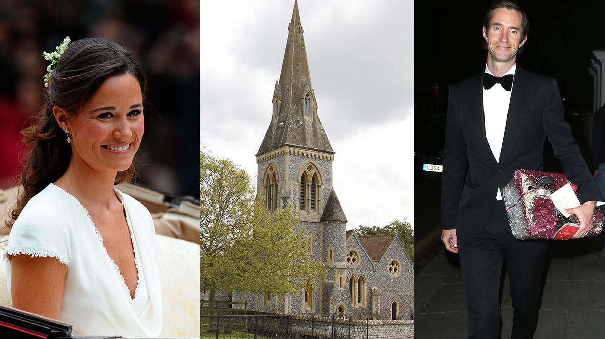 Pippa Middleton, St. Mark's Church og James Matthews.