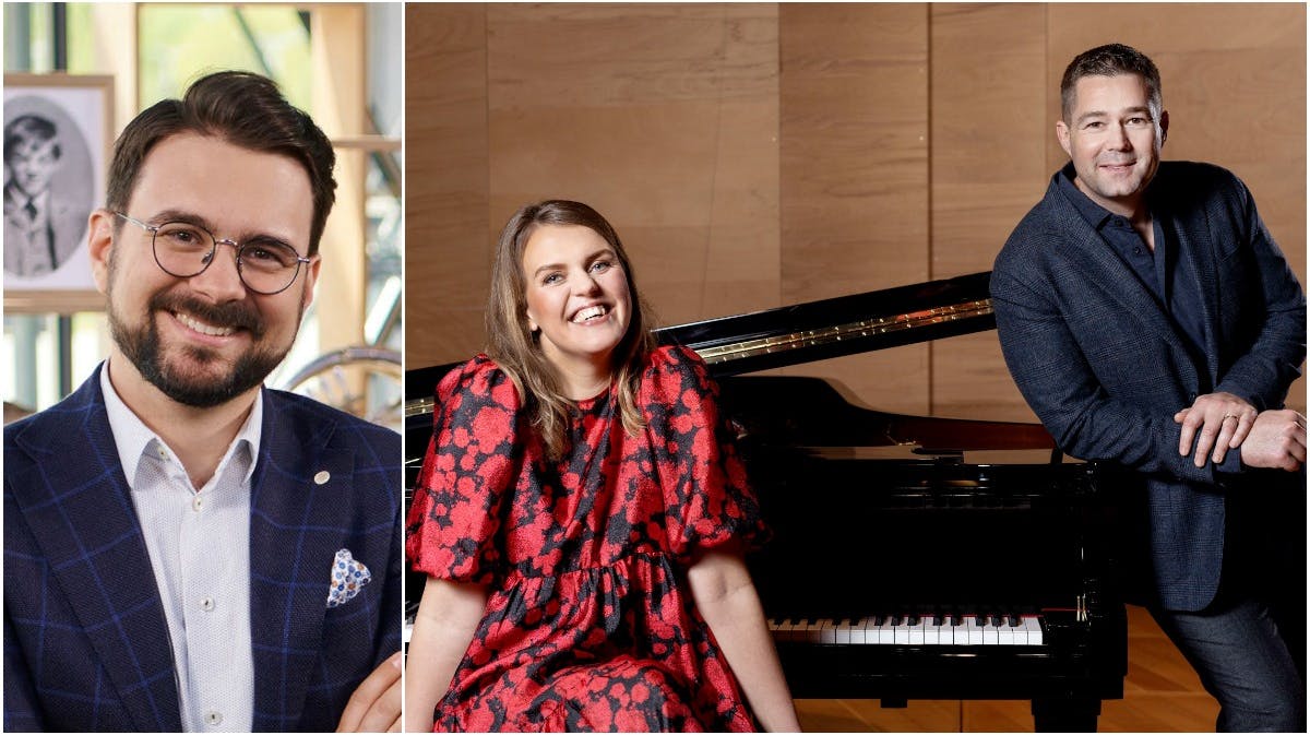 Phillip Faber, Katrine Muff og Johannes Langkilde.