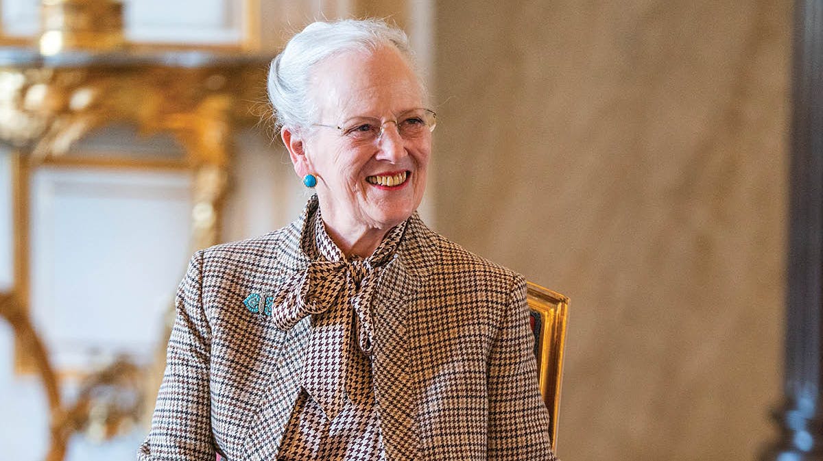 Dronning Margrethe.