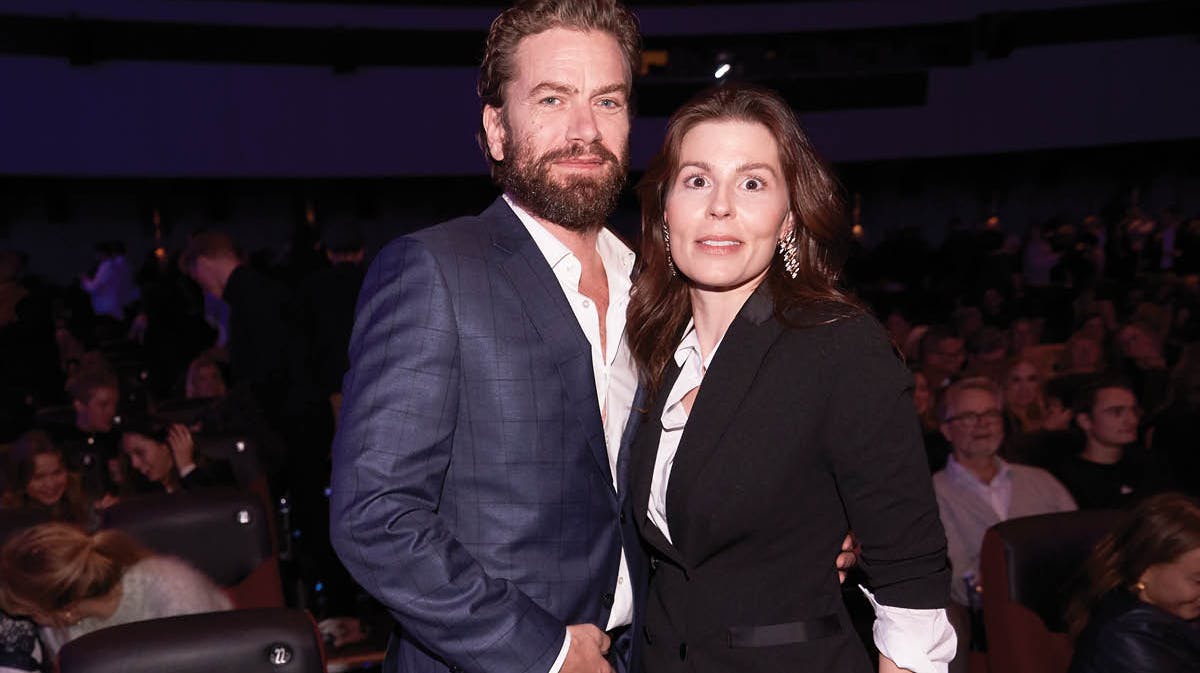 Nikolaj Lie Kaas og Cecilie Stenspil