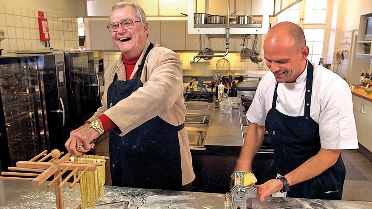 Prins Henrik og Jesper Vollmer i Hofretter