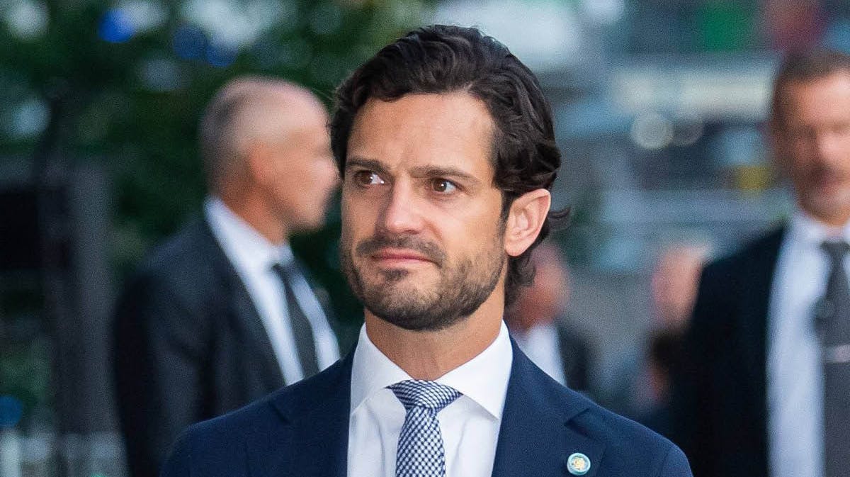 Prins Carl Philip. 