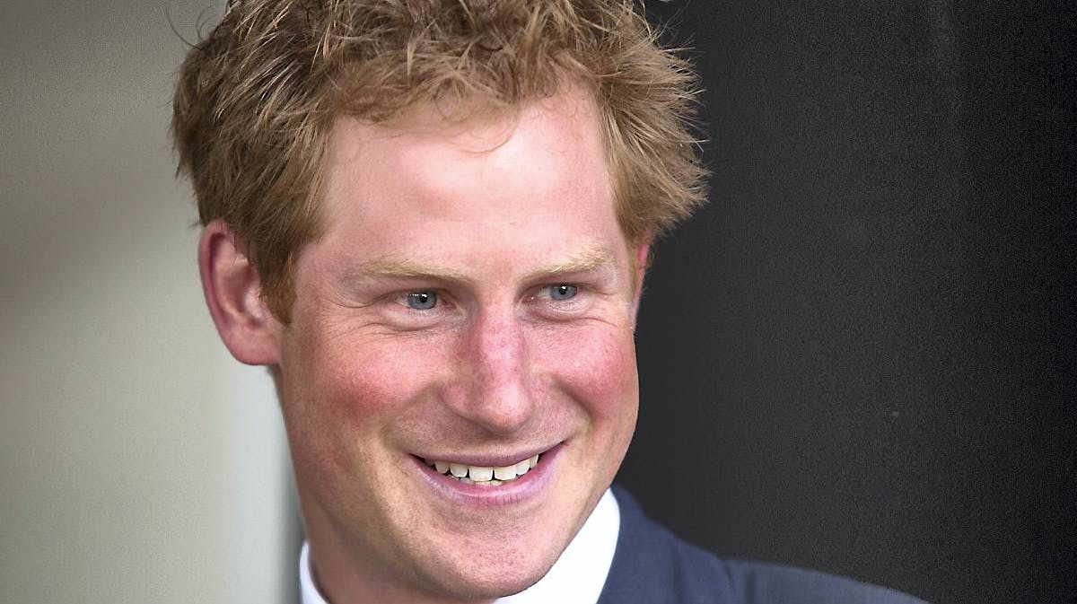 Prins Harry.
