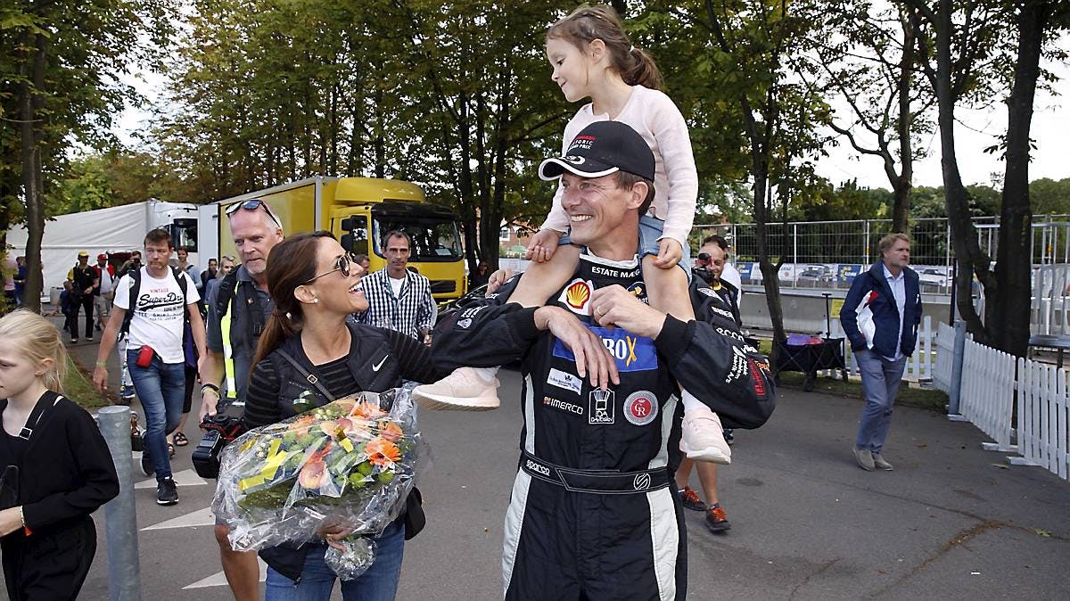 Prinsesse Marie, prins Joachim og prinsesse Athena.