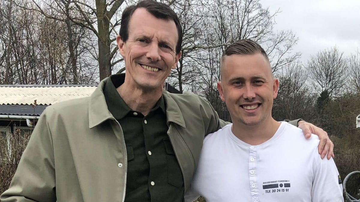 Prins Joachim og tidligere kriminel