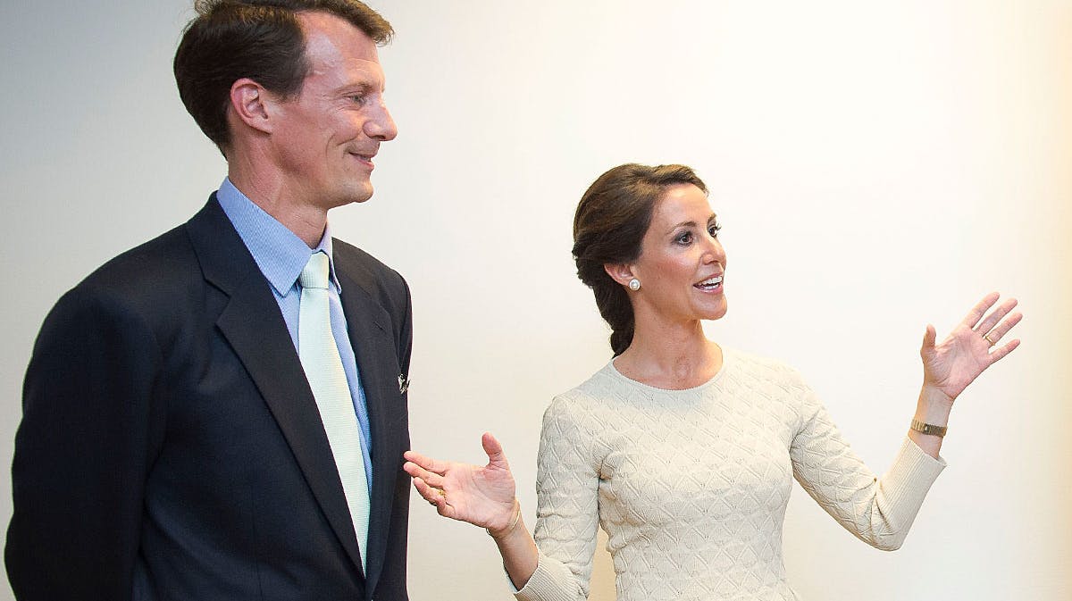 Prins Joachim og prinsesse Marie hos Care