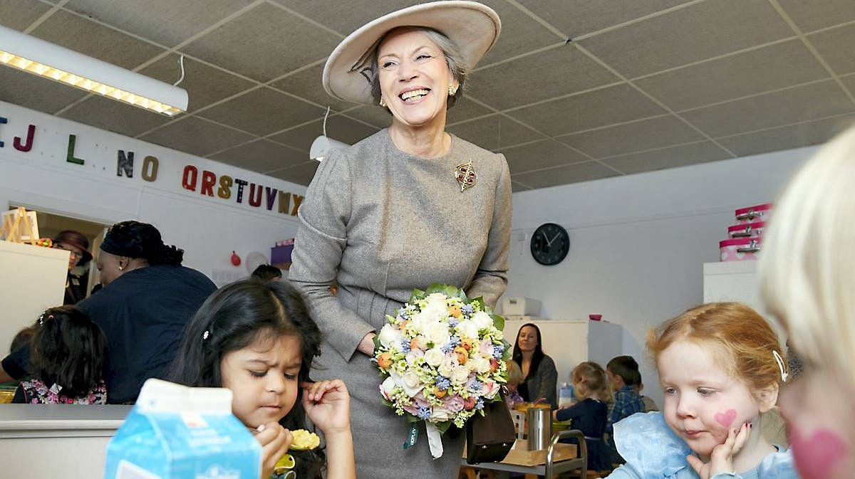 Prinsesse Benedikte besøger Benediktegården.