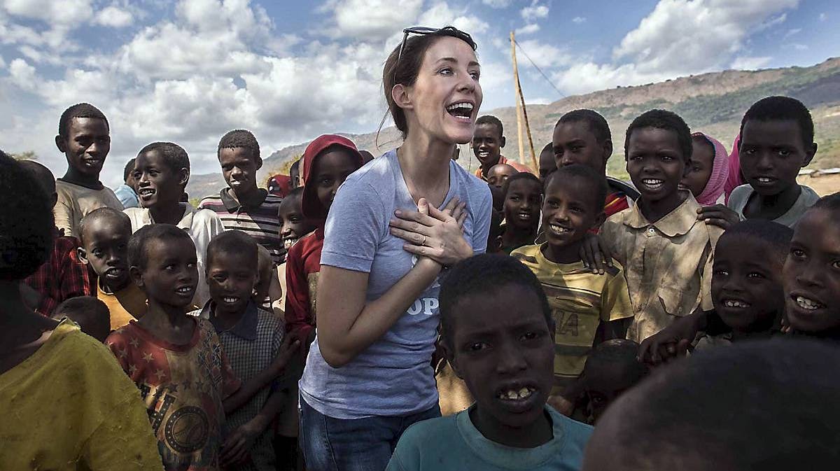 Prinsesse Marie i Etiopien.