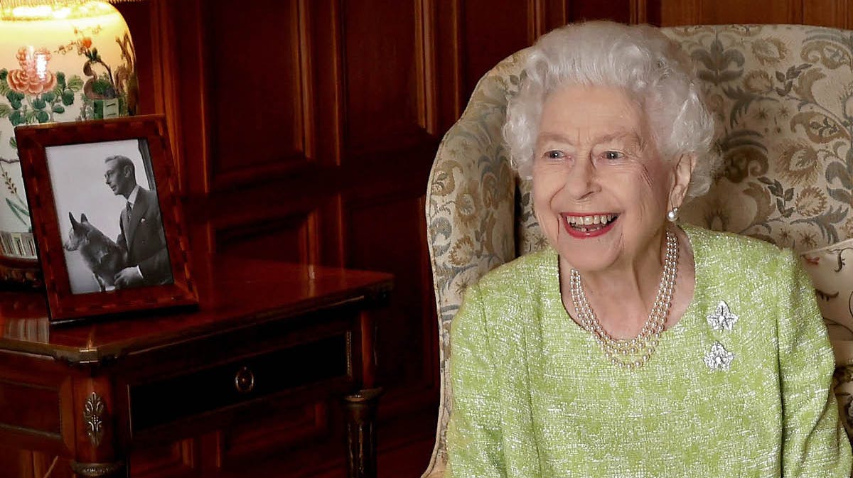 Dronning Elizabeth.