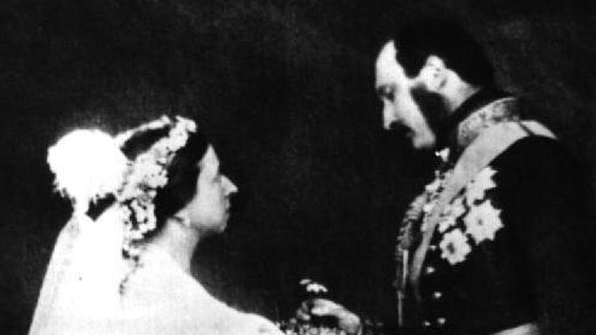 Dronning Victoria og prins Albert