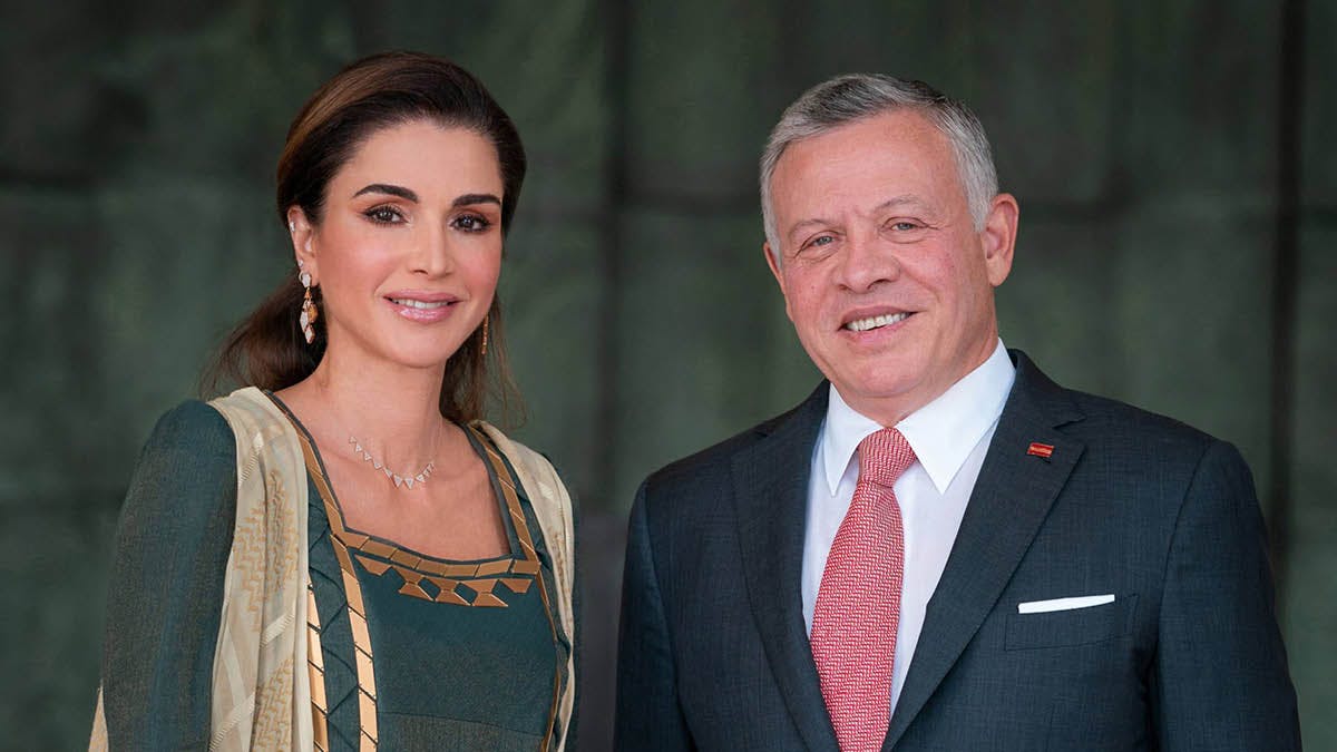 Dronning Rania og kong Abdullah.&nbsp;