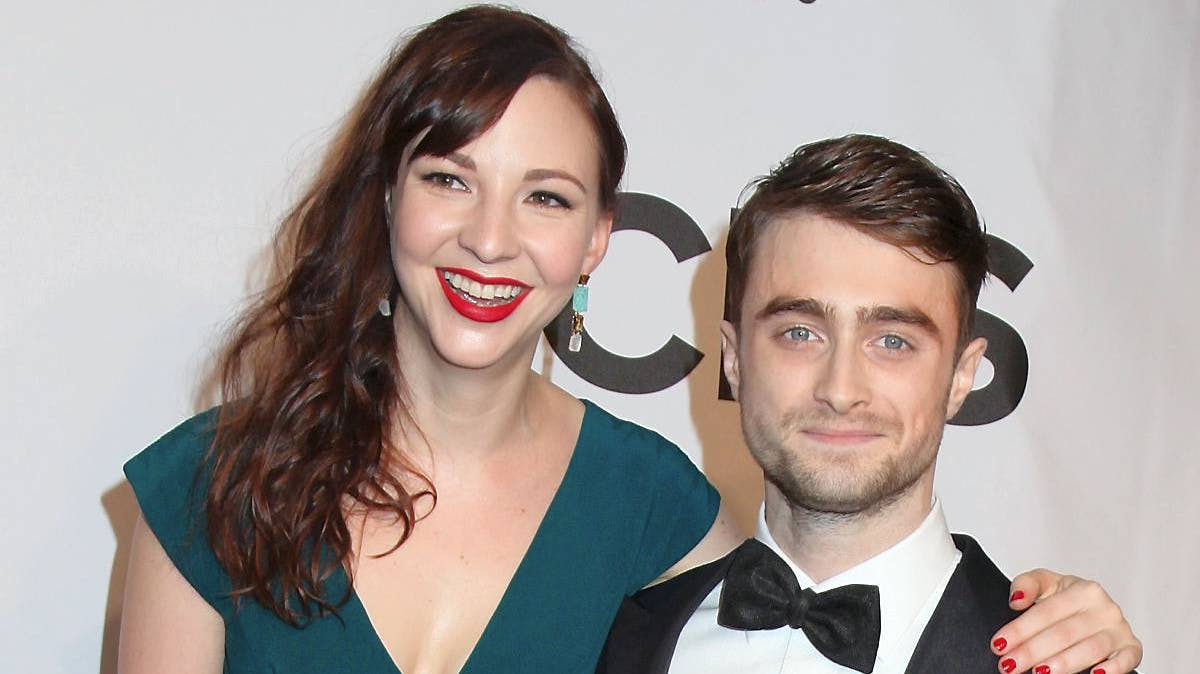 Daniel Radcliffe og kæresten Erin Darke.