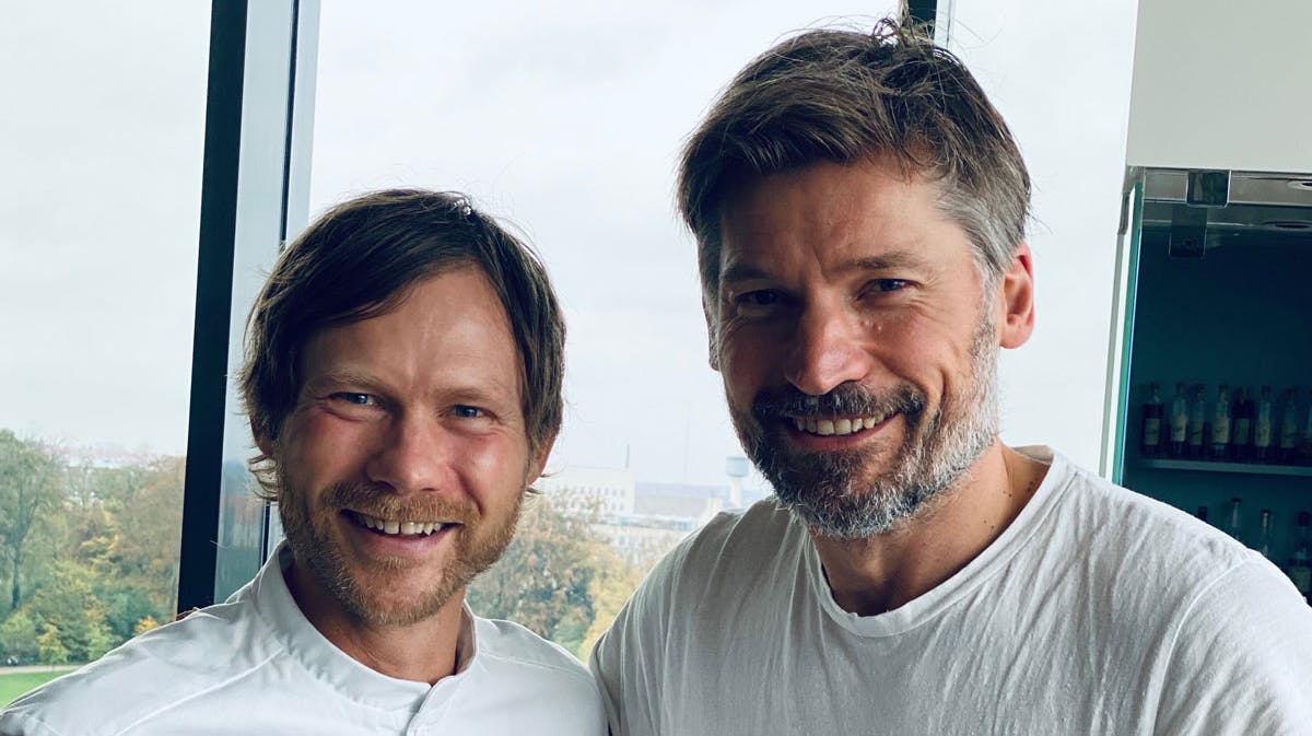 Rasmus Kofoed og Nikolaj Coster-Waldau.