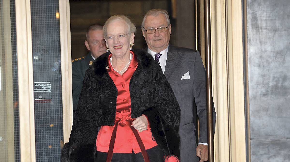 Dronning Magrethe og prins Henrik