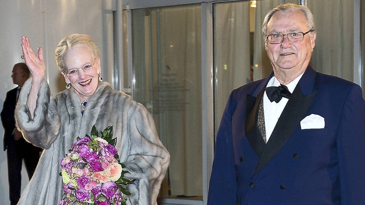 Dronning Margrethe og prins Henrik.