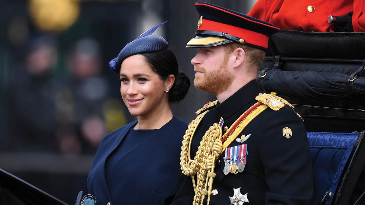 Hertuginde Meghan og prins Harry.