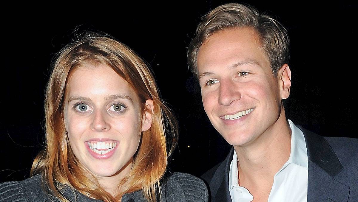 Prinsesse Beatrice med Dave Clark.