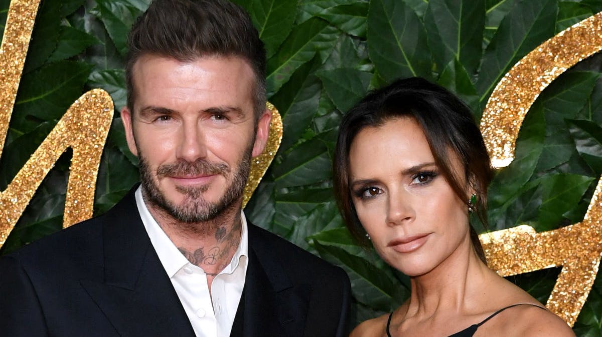 David og Victoria Beckham.