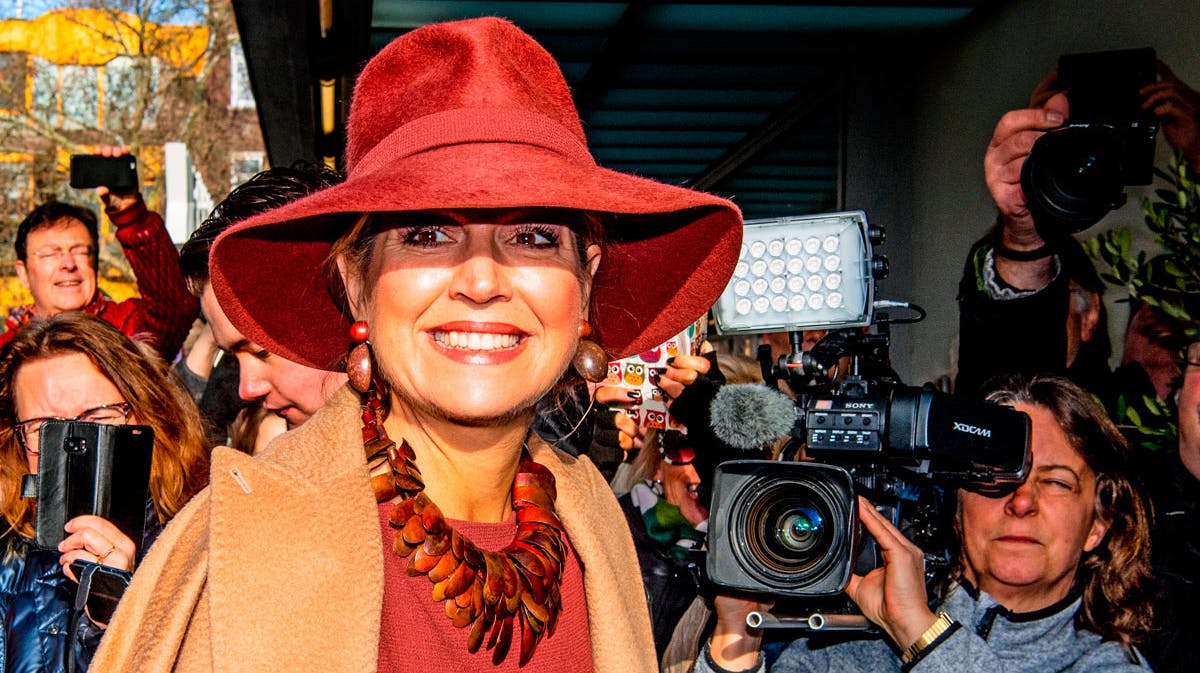 Dronning Maxima.