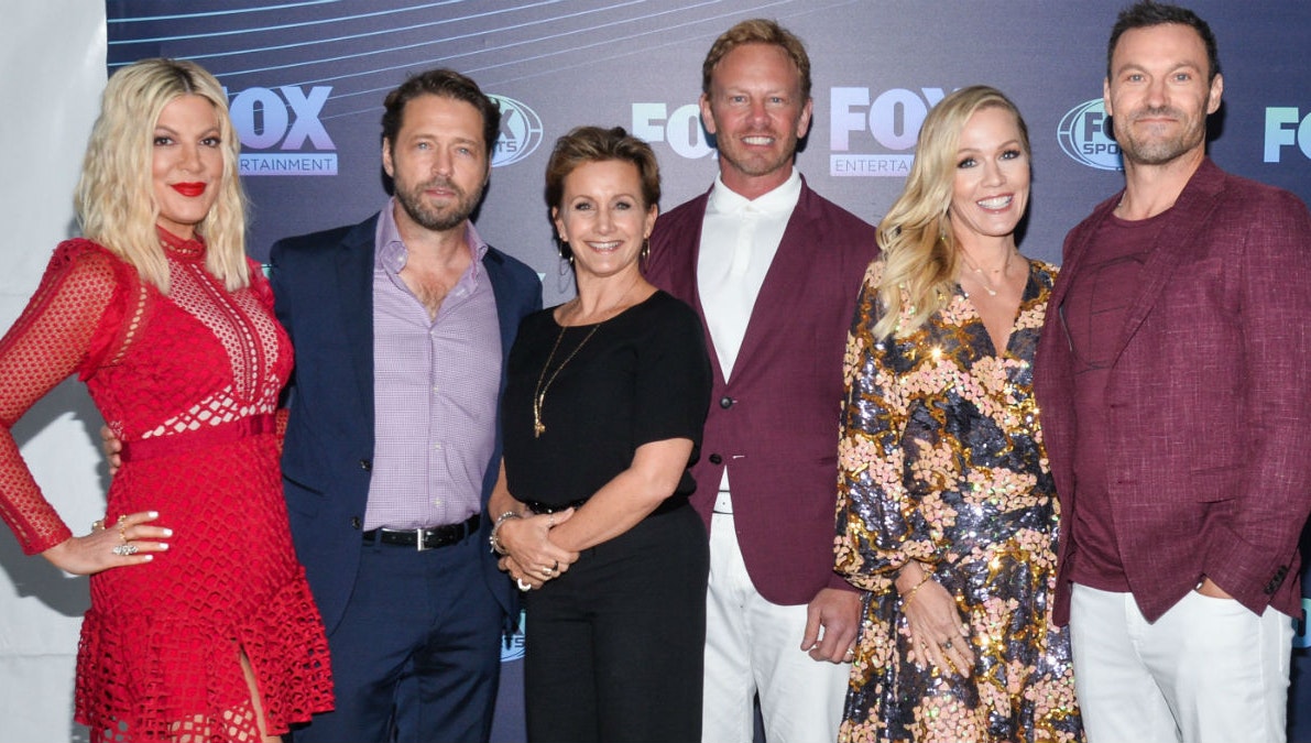 Stjernerne fra "Beverly Hills 90210".