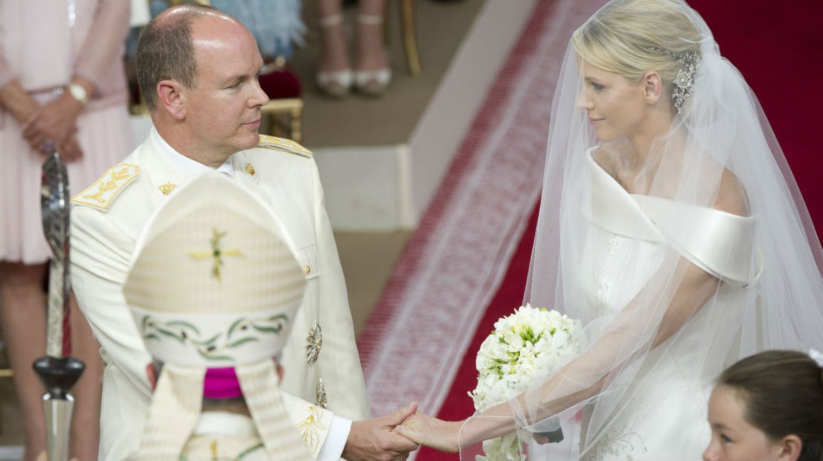 Fyrst Albert og Charlene Wittstock