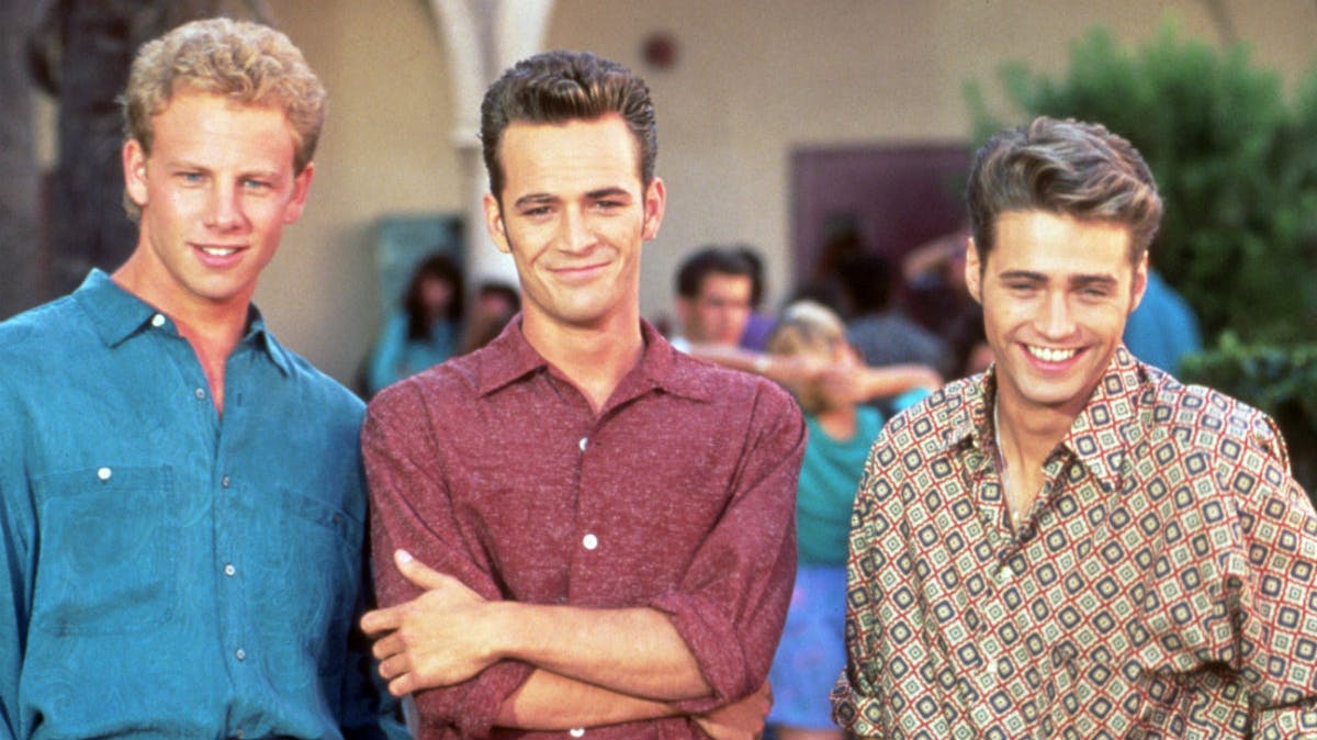 Ian Ziering, Luke Perry, Jason Priestley