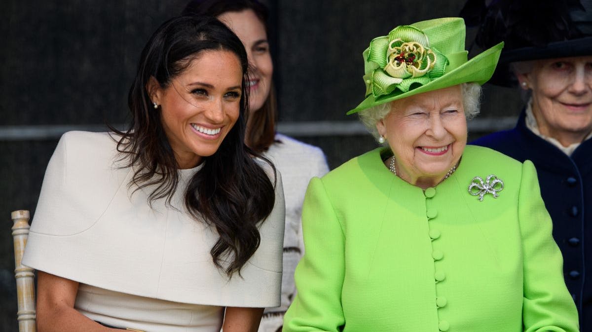 Dronning Elizabeth, hertuginde Meghan af Sussex