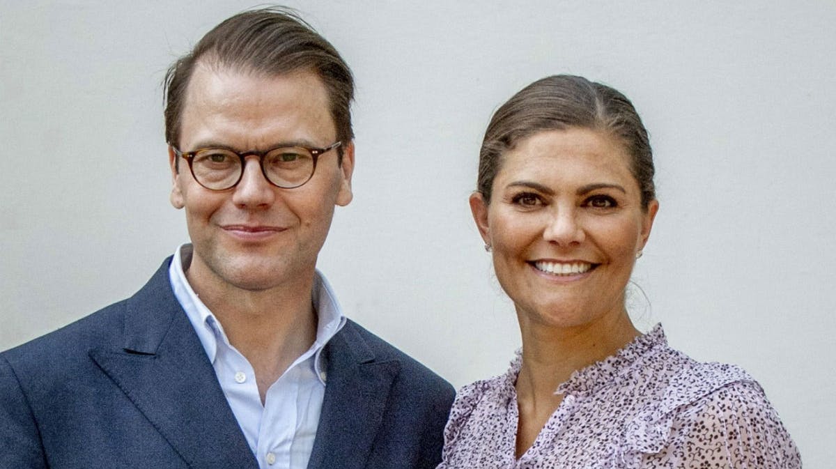 Prins Daniel og kronprinsesse Victoria.