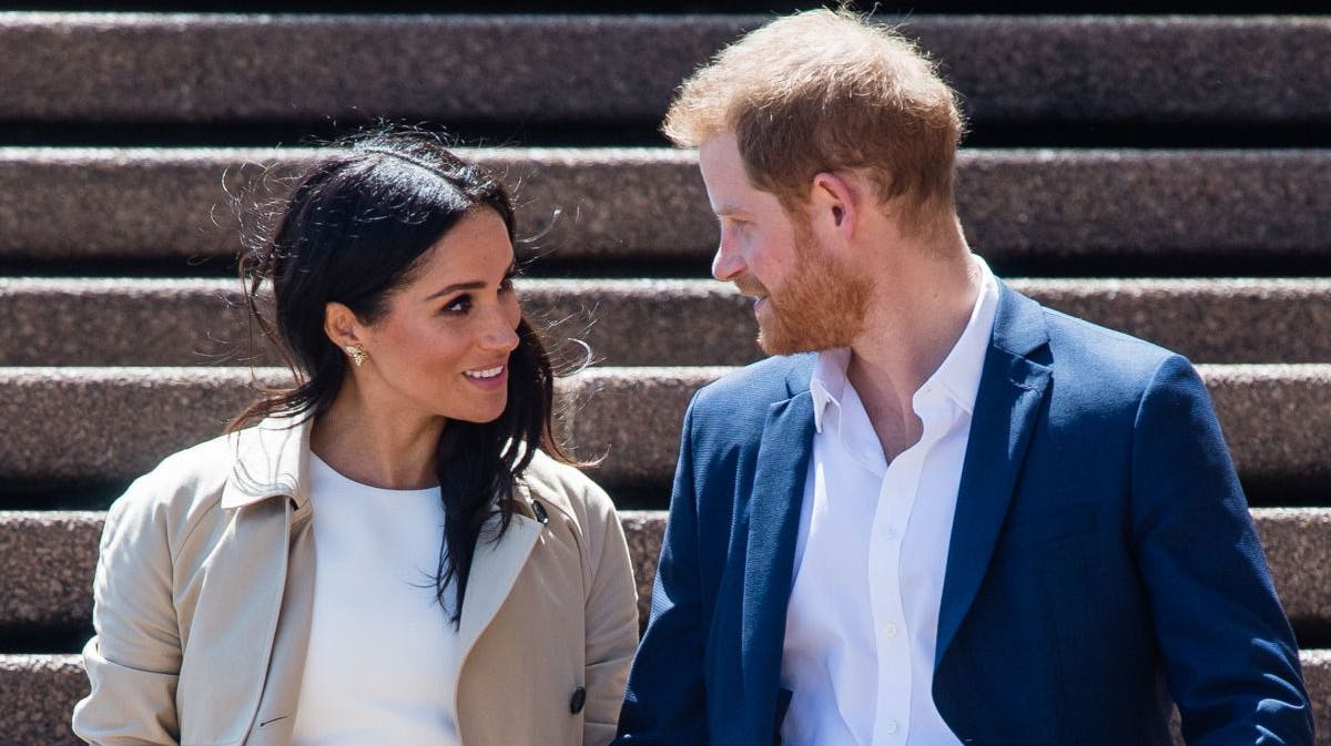 Hertuginde Meghan og prins Harry.