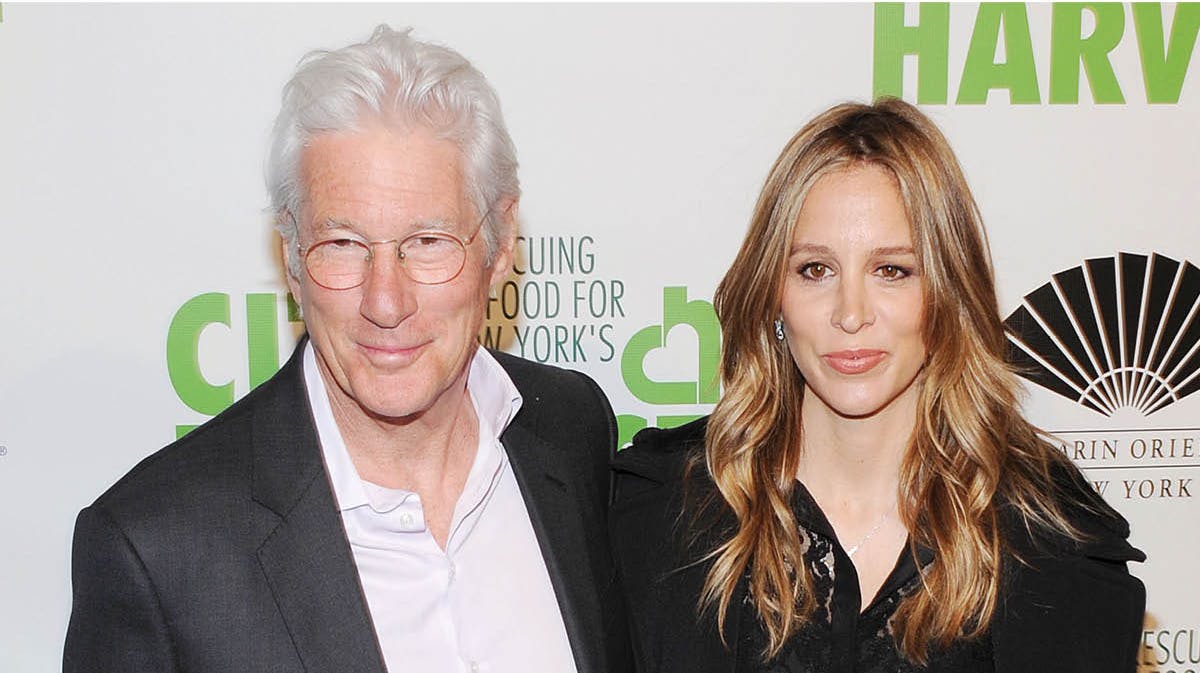 Richard Gere og Alejandra Silva.