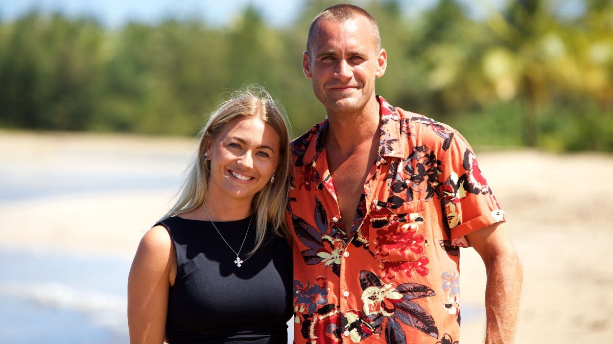 Helena og Kasper fra &quot;Bachelor&quot;.