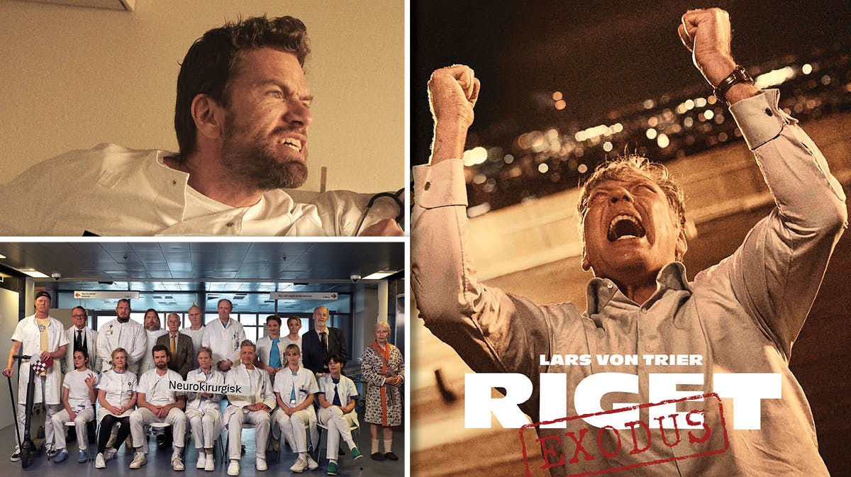 Billeder fra den nye sæson af "Riget", som hedder "RIGET EXODUS". 