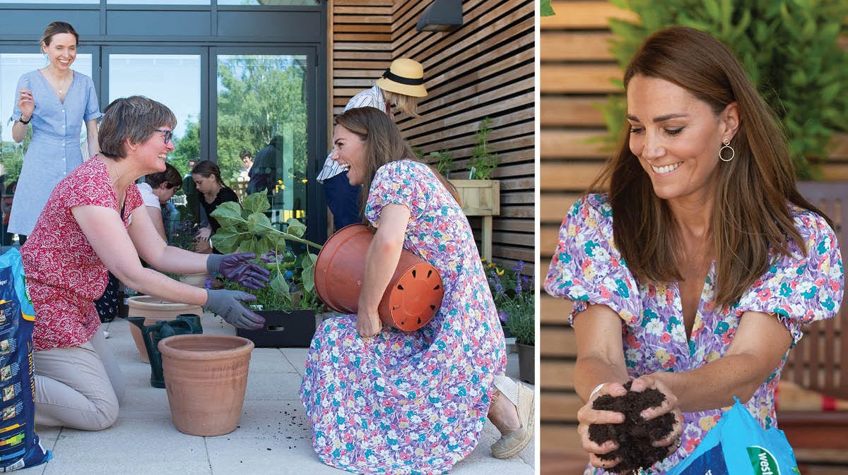 Hertuginde Catherine besøger The Nook.