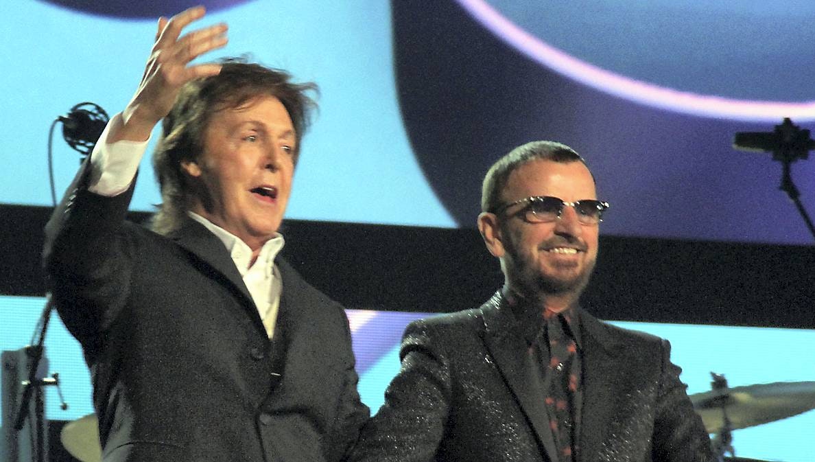 Paul McCartney og Ringo Starr