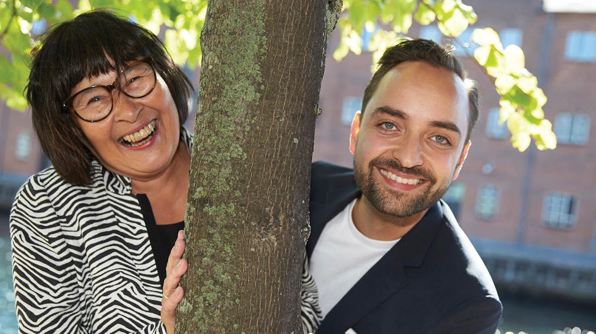 Rosa Kildahl og Esbern Syhler-hansen