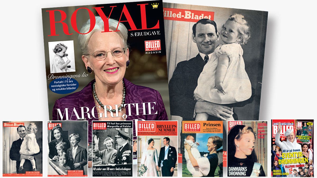 ROYAL: Dronning Margrethe 75 år